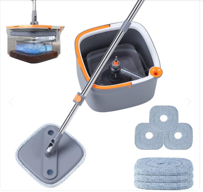 Trapeador Giratorio 360° Mopa Con Balde
