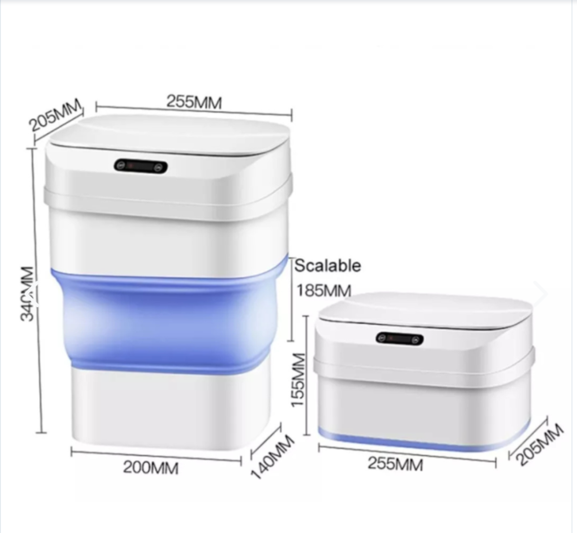 Basurero Replegable Automático Digital con Sensor